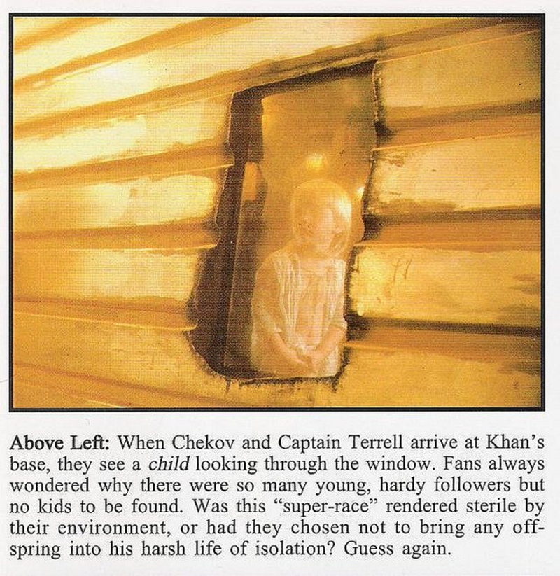 Illustration for article titled Holy Crap! Khan Had a Baby Son?